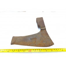 1.94 lbs. ANTIQUE EXTR RARE HEWING BEARDED STEEL AXE HEAD - OLD