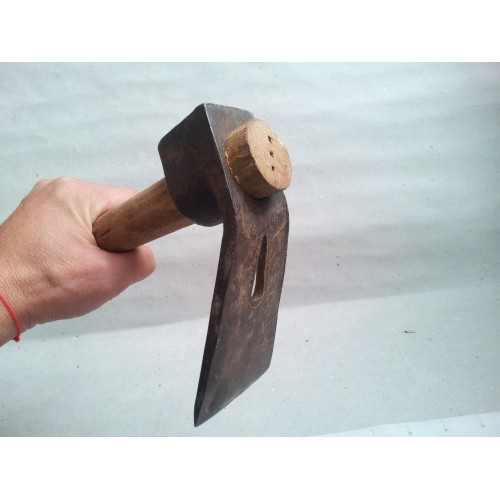 Forged Woodworking Hammer Woodcarving Straight Adze Axe with Claw Hammer