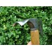Elegant small bearded hatchet / axe combined with curved adze bl