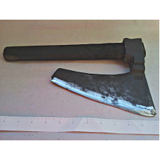 2.6 Lbs GOOSEWING BEARDED BROAD AX HEWING AXE RARE!! - HANDFORGE
