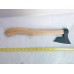 Viking small type light bearded axe / hatchet with handleLight b