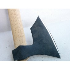 Viking small type light bearded axe / hatchet with handleLight b