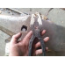 Light cast blacksmith knifemaker\'s pliers tongs